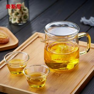 茶具旅行套装 便携式 玻璃泡茶器家用小茶壶功夫茶杯简约玻璃快客杯