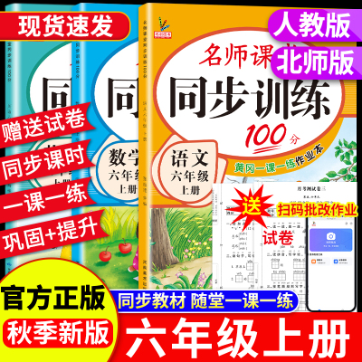 小学6年级上册同步训练练习册