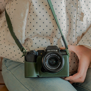 SHELV原创适用于富士XS20保护套XT30二代xt50相机包xt5x100vi皮套xs10xh2s壳配件