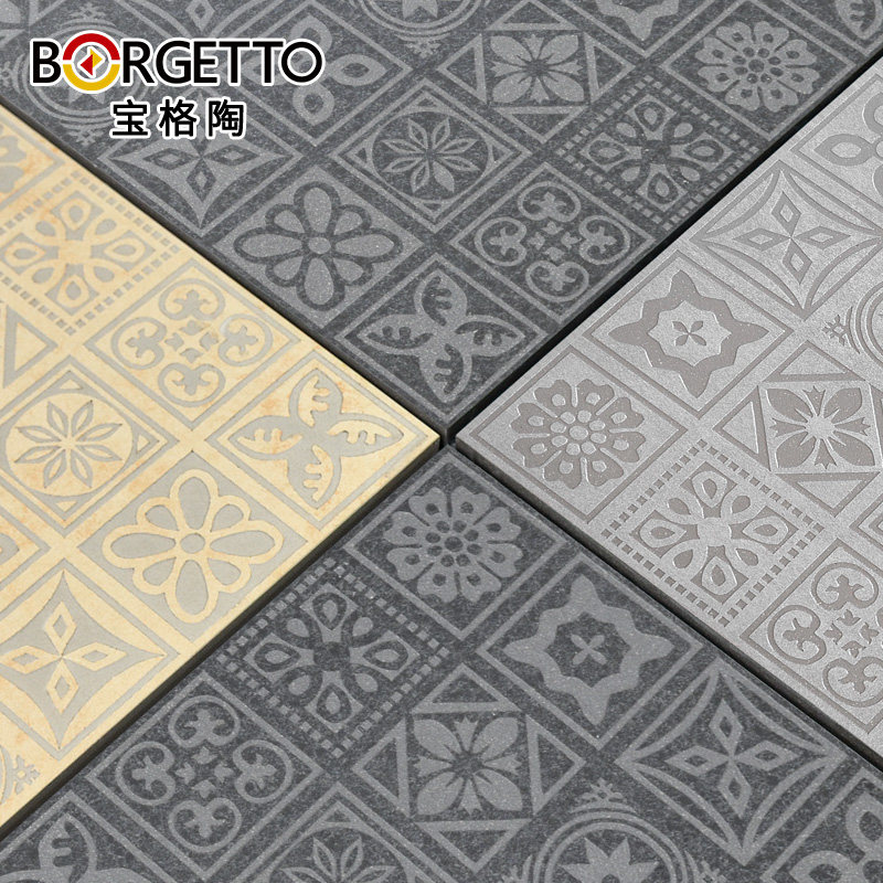 宝格陶卫生间防滑地砖浴r室通体砖洗澡间脚踏石淋浴房地板厕所瓷,家装主材,通体砖,淘宝优惠券,粉丝福利购,淘宝优惠卷