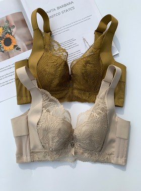 大码大罩杯软钢圈薄文胸女士内衣收副乳宽肩带95b90c85d8U0e95d95