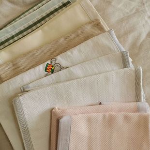 婴幼儿园宝宝汉麻凉席折叠空调夏70 2022新款 1Q20两件套加厚软床