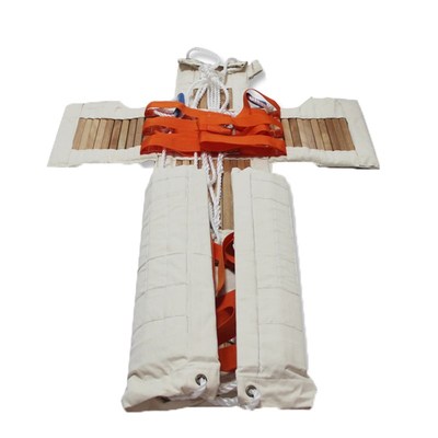 船用伤员固c定担架便携式帆布木条简易折叠紧急水域救援罗伯逊担