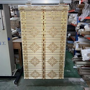 金丝扇形j百叶升降拉卷帘欧式