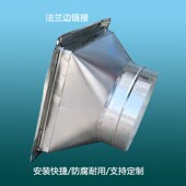 不锈钢焊接管螺旋管风管配件接头方变圆通风镀锌白铁皮天天圆地方