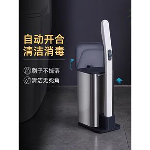 德国一次性马桶刷套装家用不锈钢无死角厕所刷子卫生间清洁神器