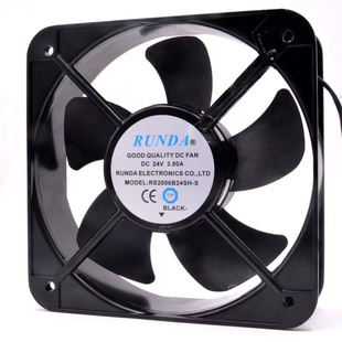 20CM RUNDA潤達 大風量變頻器風扇 20060 38A RS2006B24SHS 24V