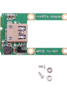 Mini PCIE扩展USB2.0接口 MPCIE转USB设备转接卡 mpcie卡