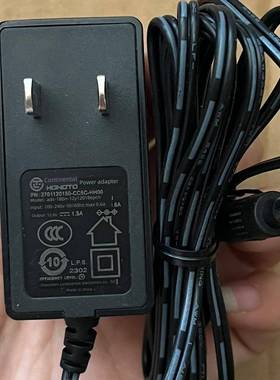 欧陆通12V1.5A电源适配器ADS-18BN-12Y 12018EPCN圆孔光猫电源线