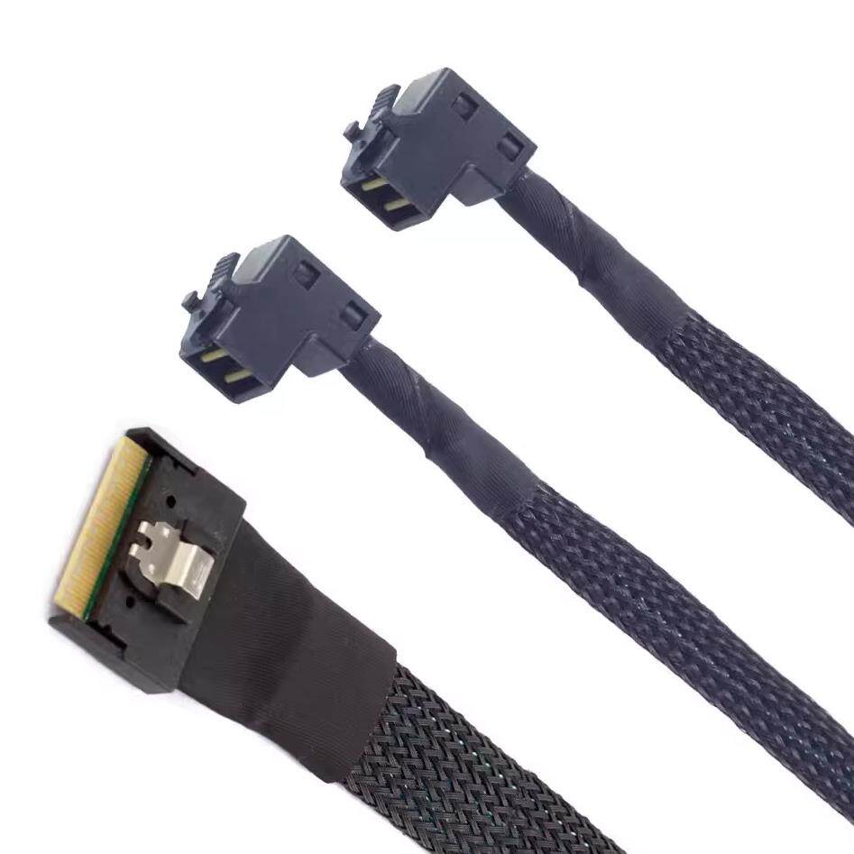 9560-8i阵列卡一分二SAS线RAID卡数据线NVMe Slim sas 8654转8643