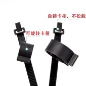 汽车管道水管卡箍管道扎带卡扣束线带耐高低温管夹机舱电动新能源