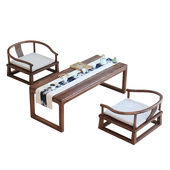 实木茶桌新中式 榻榻米炕桌家用客厅茶台矮桌 禅意桌子原木茶几日式