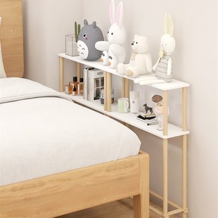 床边窄夹缝架子长长条桌床缝隙置物架延长架床后填缝柜床头背板收