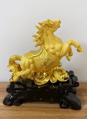 大号马到成功家居装饰品公司办公室商务送礼品 生肖马摆件工艺品