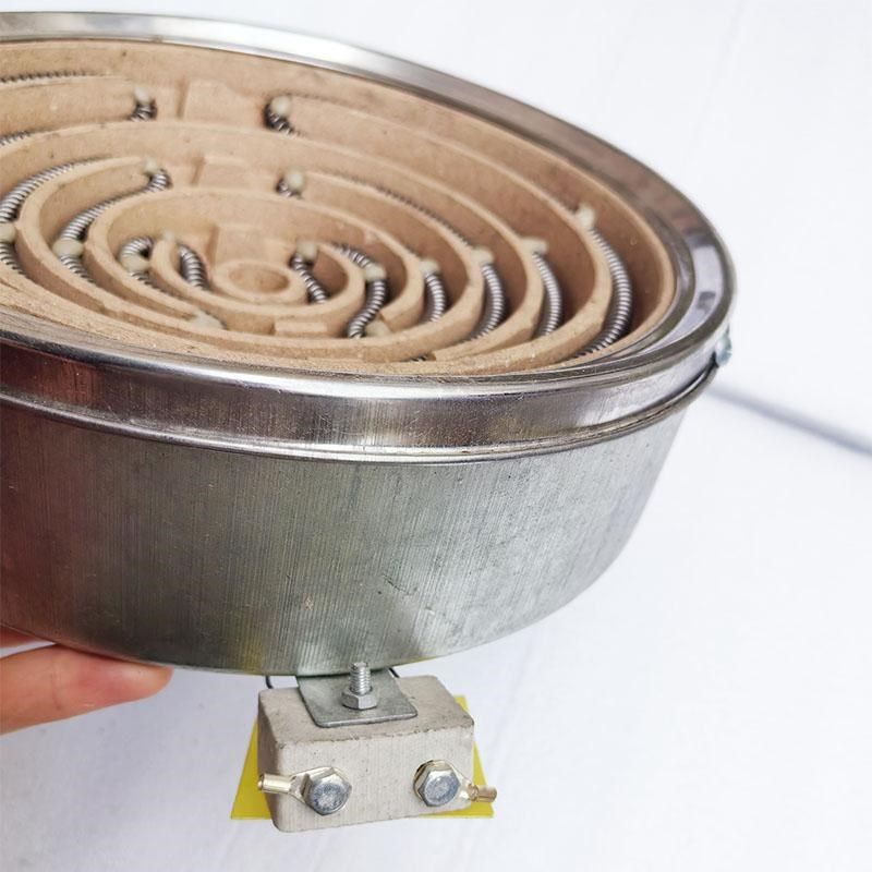 电炉芯电炉丝内胆老式电炉心炉盘配件2000W3000W凹W槽型高温耐火