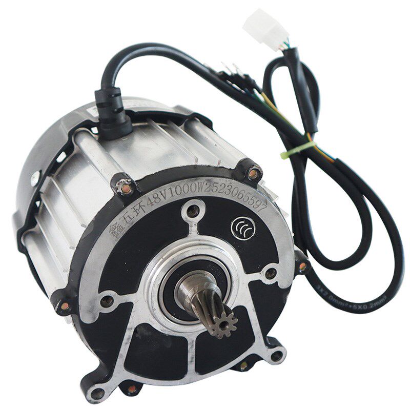 建筑工地三轮车手推灰斗车电机48v60v800W1000W180V0W直流差速电