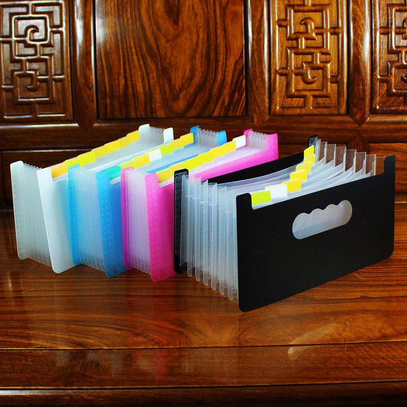 小号票据夹大容量风琴包单据欠条支票账单电脑打印纸收纳盒文件夹,文具电教/文化用品/商务用品,文件夹/试卷夹,淘宝优惠券,粉丝福利购,淘宝优惠卷