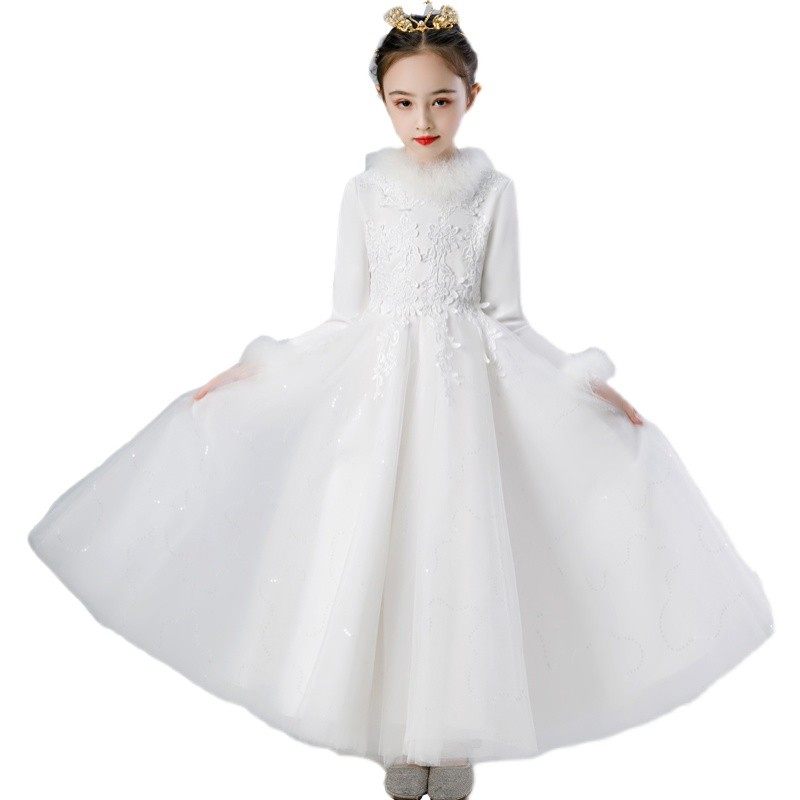 女童公主裙表演钢琴演奏演出服儿童主持人高端礼服花童婚纱蓬蓬裙,童装/婴儿装/亲子装,儿童礼服,淘宝优惠券,粉丝福利购,淘宝优惠卷
