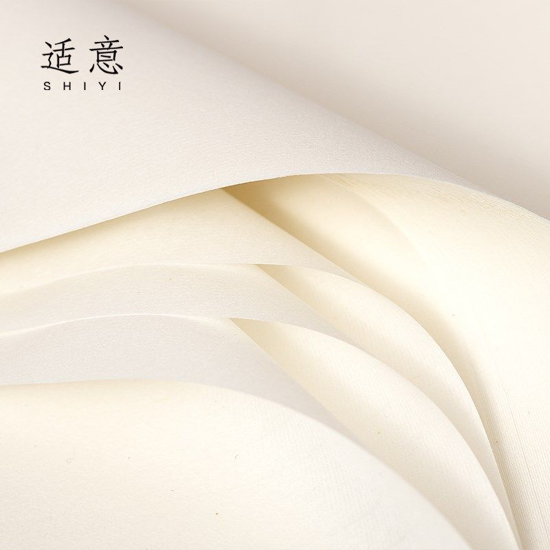 适意仿古毛边纸书法专用纸加厚仿手工半生熟宣纸毛笔字纸初学者学,文具电教/文化用品/商务用品,宣纸,淘宝优惠券,粉丝福利购,淘宝优惠卷