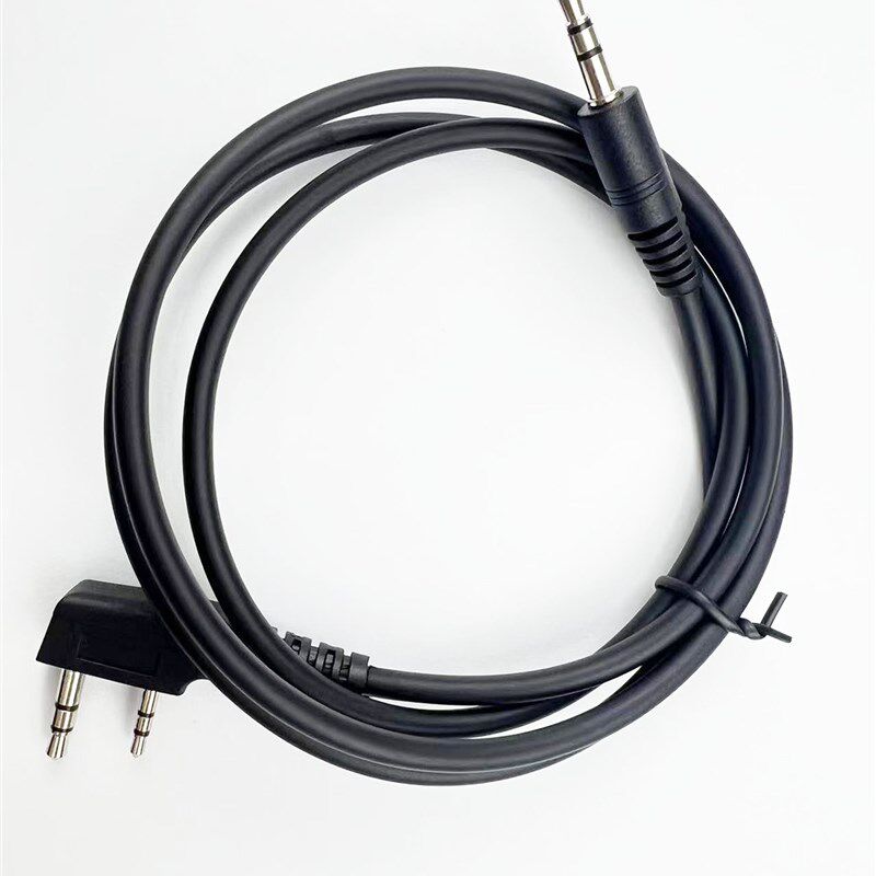 对讲机耳机转换线通用K转3.5插口线连接线K转3.5单针插头音频线