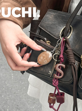 《MiuM.酒心巧克力》PUCHI.噗哧商店 miu系可露丽包挂皮质包挂饰