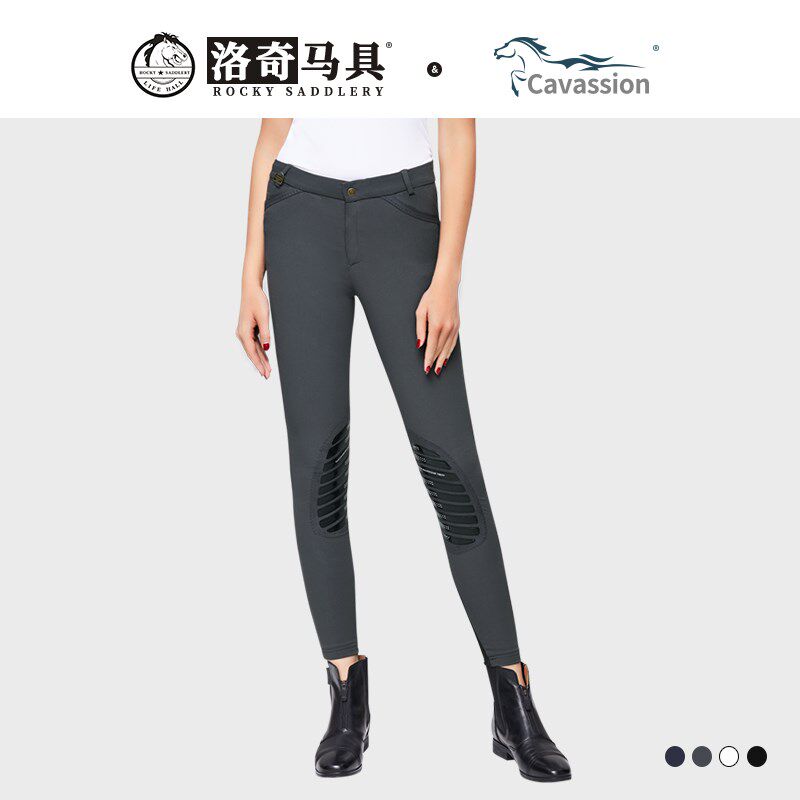半硅胶马术马g裤 硅胶防滑骑马裤 马裤马术装备洛奇8103008