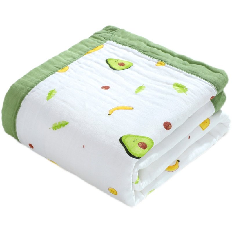 1.5*2d米四层纱布盖毯空调被成人儿童单人毛巾被全棉夏凉被