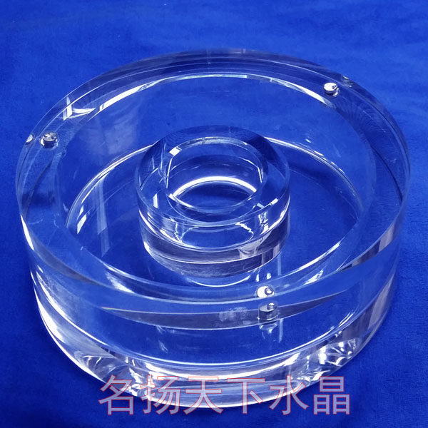 沉香手串手链保养密封盒 首饰盒包装迷你盒M子 水晶玻璃养珠盒透