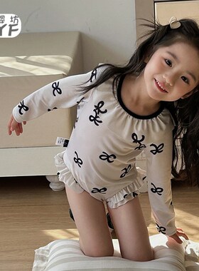 玉婴坊儿童泳衣小女孩20x24长袖游泳衣宝宝连体中小童泳装