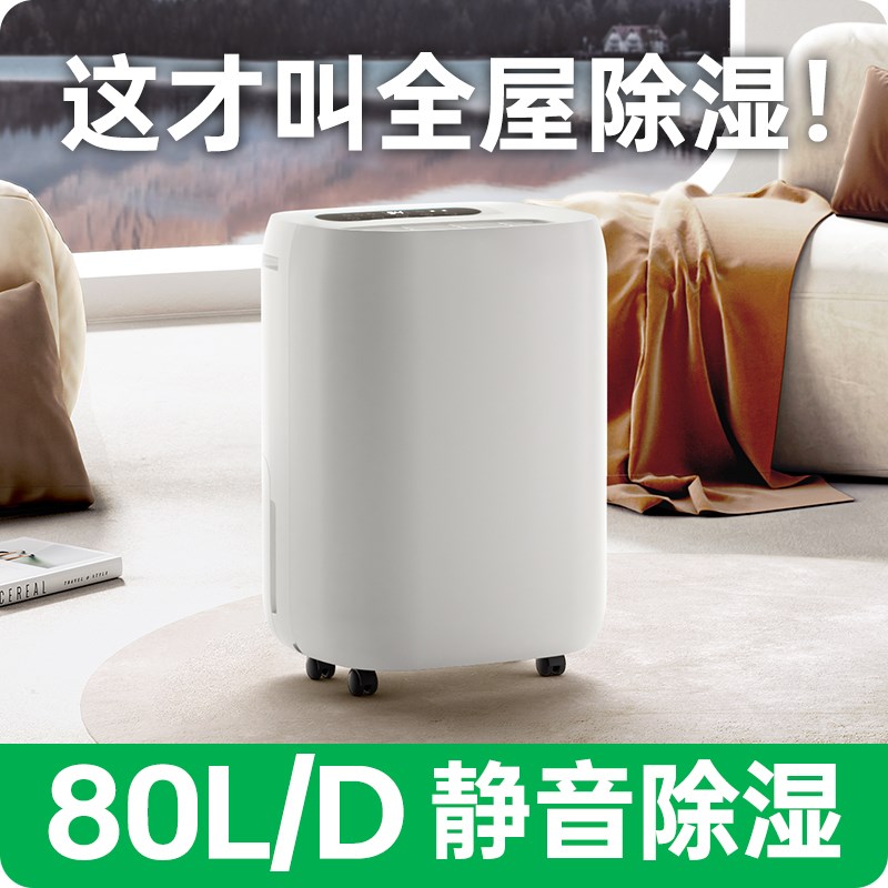 除湿机家用静音卧室内抽湿机空气除潮吸湿器别墅地下室干燥除湿器
