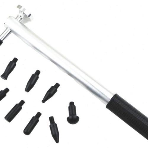 钣金拆卸汽车凹陷凹凸修复工具整平笔整平锤橡胶锤子汽车无痕修复