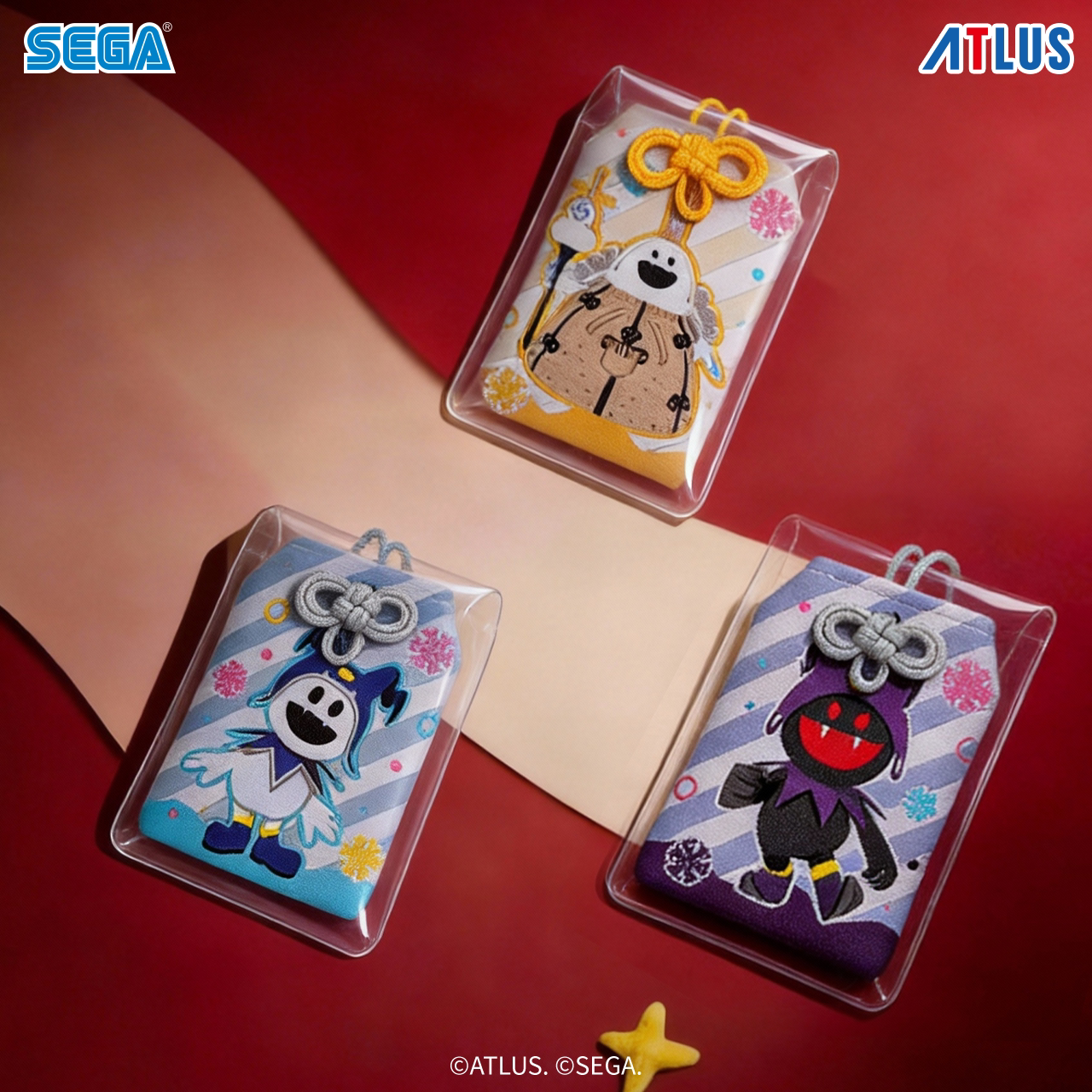 SEGA世嘉 真&middot;女神转生Ⅴ Vengeance 周边人格面具霜精御守