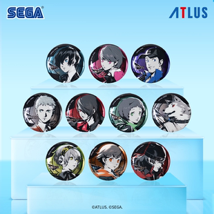 SEGA世嘉 女神异闻录３ReloadB款徽章盲盒P３R周边