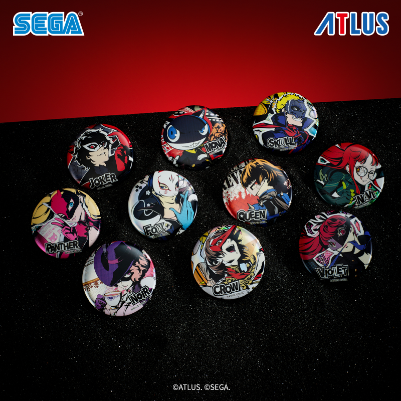 女神异闻录5皇家版徽章吧唧