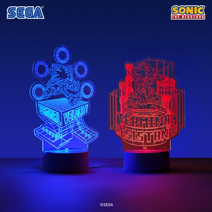 刺猬索尼克亚克力小夜灯桌面摆件游戏周边 SEGA世嘉 限时惠