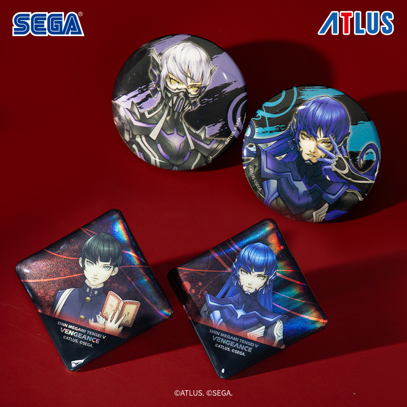 SEGA真女神转生V马口铁徽章套装