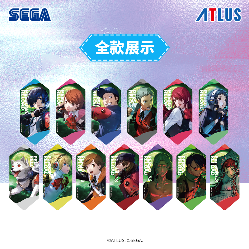 女神异闻录3马口铁徽章盲盒
