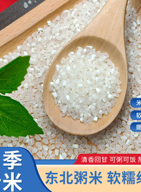 大米2024年新米东北稻香米碎米粥米五早餐代餐