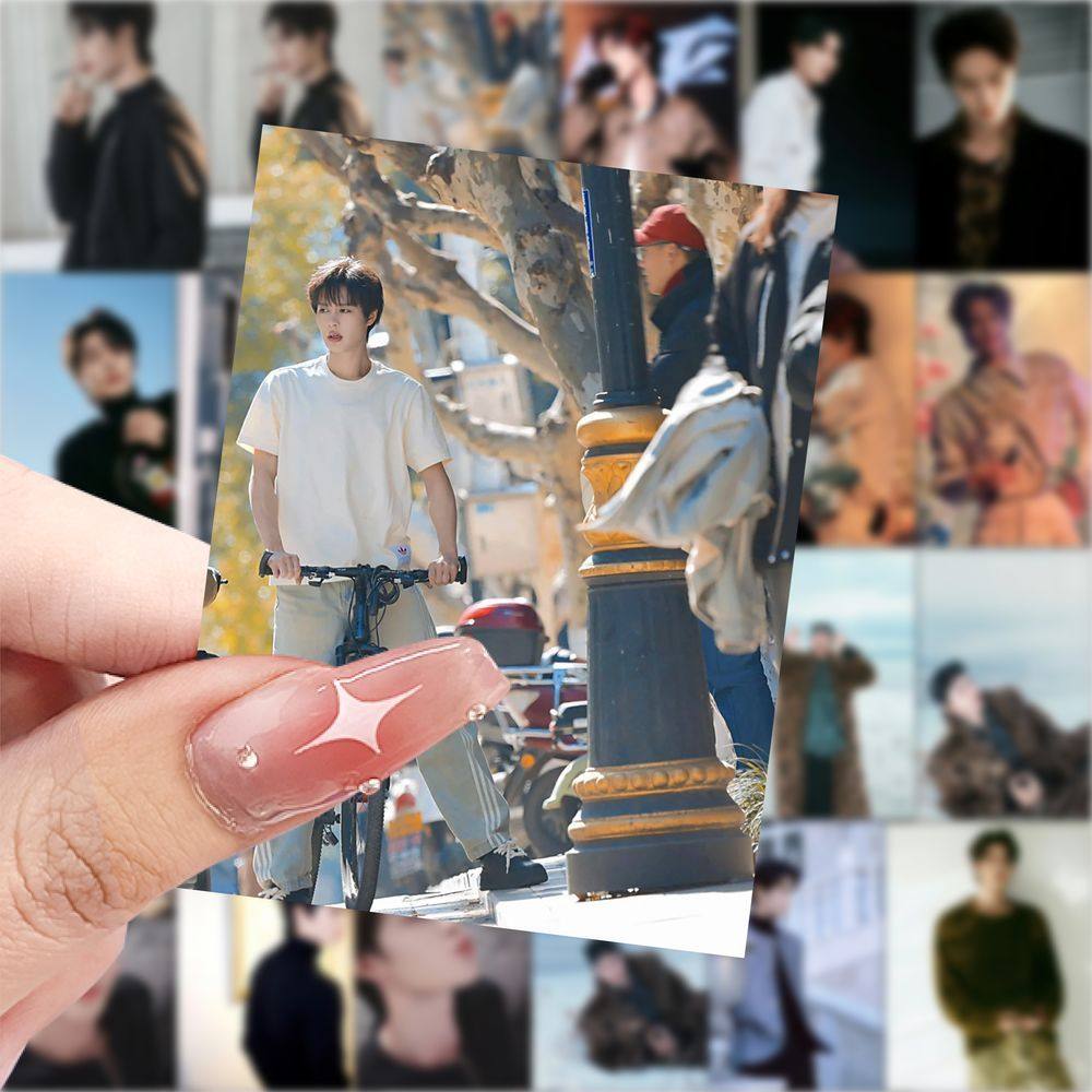 252贴柯淳单人帅气壁纸写真周边贴纸日常大头照手账电脑墙面装饰