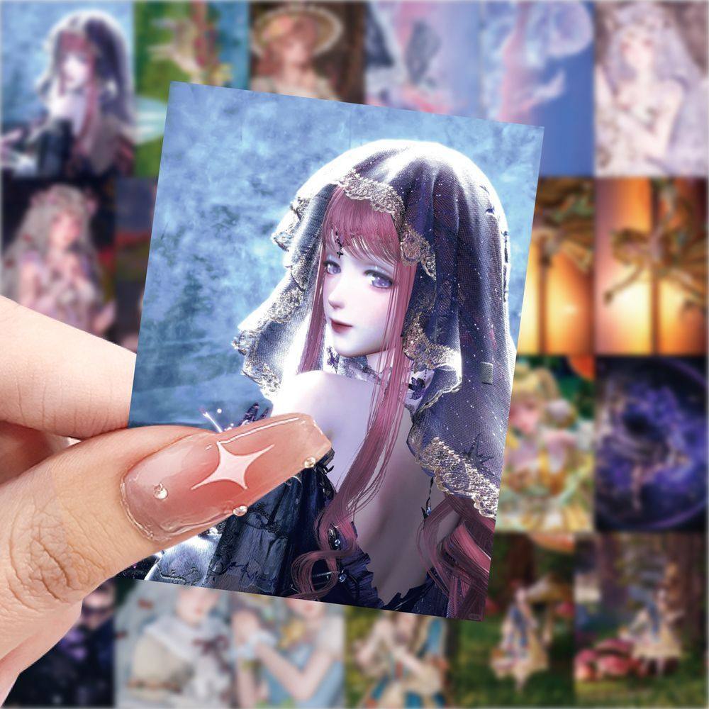 无限暖暖壁纸动漫新款贴纸创意高颜值手账人物周边手机装饰贴画