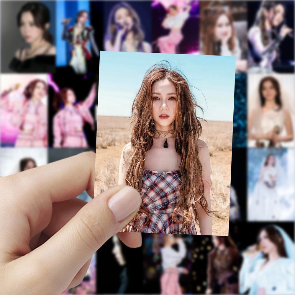 189张邓紫棋贴纸ins高颜值爆款明星周边桌面手机手账装饰贴画防水
