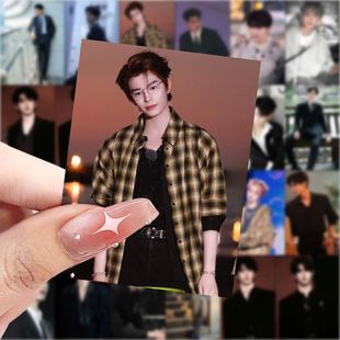 188张男明星壁纸合集贴画手机壳行李箱贴纸手机手账装 饰标签贴纸