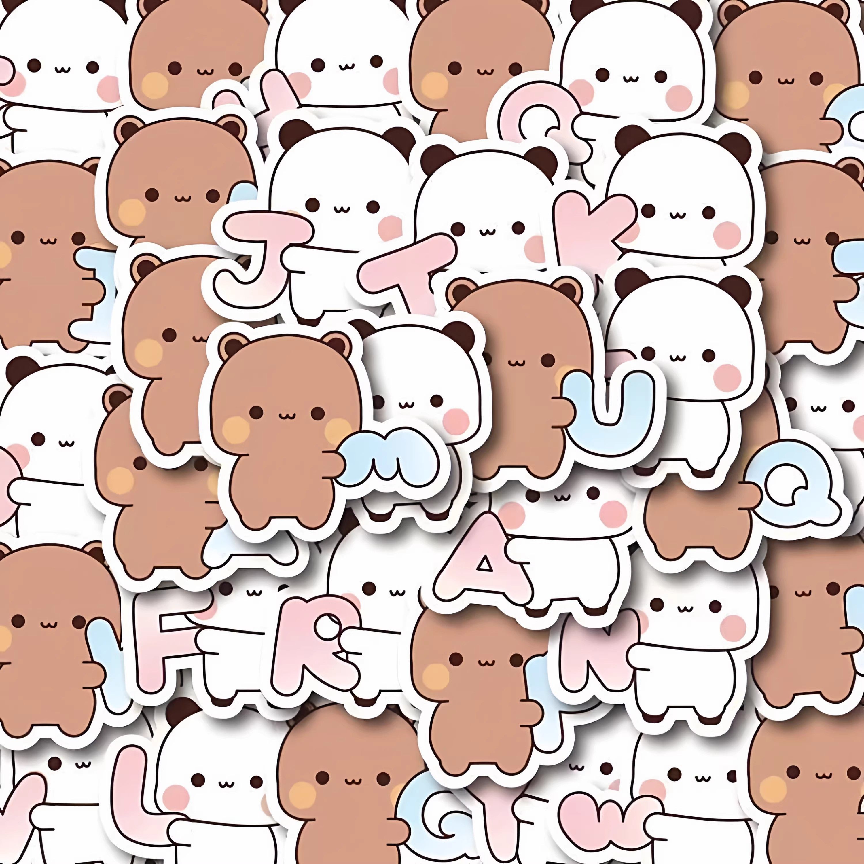 102张一二布布数字字母贴纸可爱卡通创意儿童装饰笔记本防水贴画,文具电教/文化用品/商务用品,贴纸/立体贴纸,淘宝优惠券,粉丝福利购,淘宝优惠卷