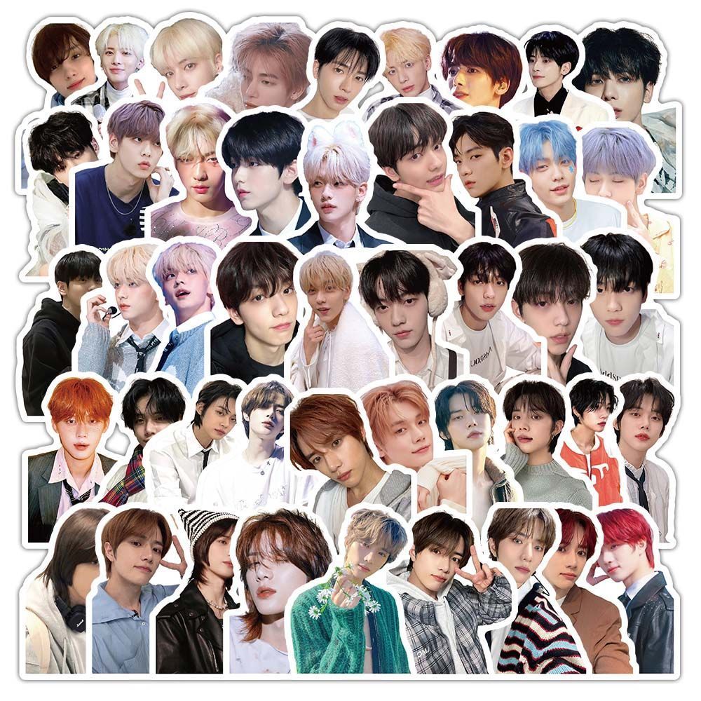 120TXT韩国男团贴纸崔然明星ins崔秀彬高颜值周边装饰不干胶贴画