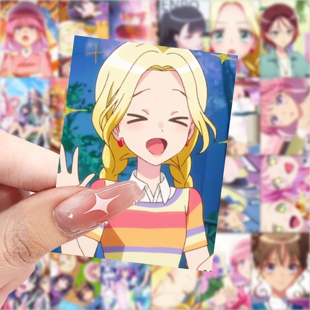 前桥魔女贴纸爆款卡通动漫创意DIY手机笔记本桌面手账装饰贴画