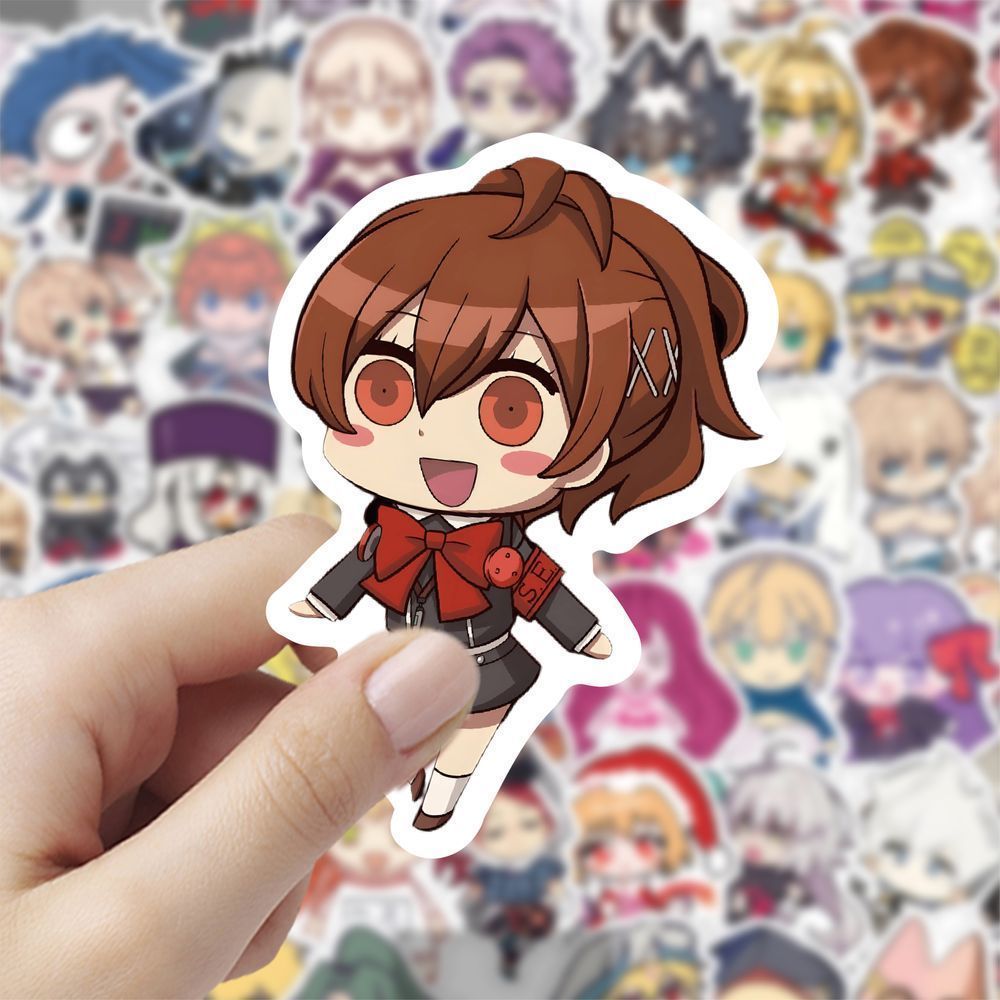 新款FOG角色Q版 贴纸角色人物卡通可爱趣味装饰diy手账笔记贴画