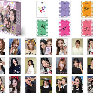 55张ITZY镭射小卡韩国明星组合黄礼志崔智秀申留真李彩领应援卡片