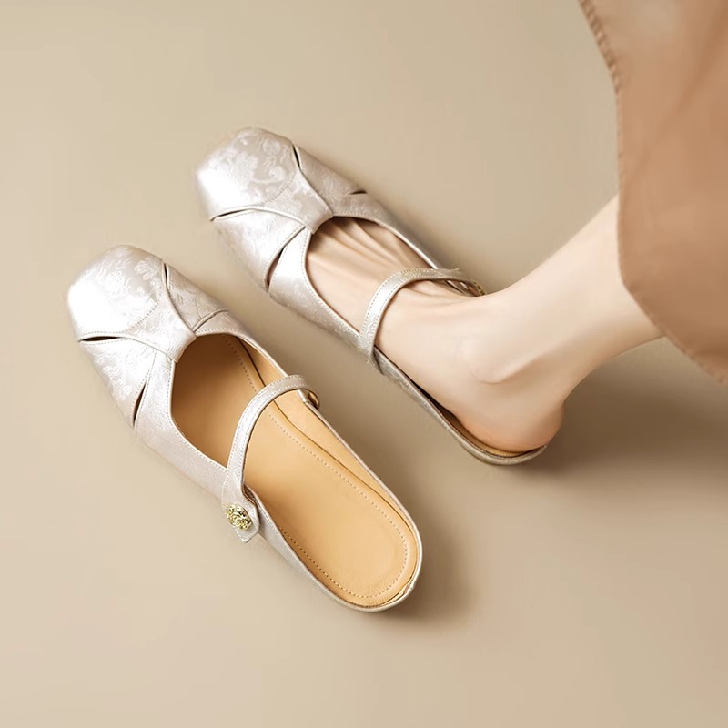 包头凉半拖鞋女夏外穿