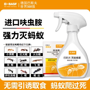 巴斯夫蚂蚁药呋虫胺喷雾剂家用室内非无毒全窝户外灭杀除红火蚁端