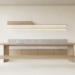 侘寂风柔光面肌肤釉奶油色微水泥瓷砖别墅客厅卫生间地砖墙砖大板